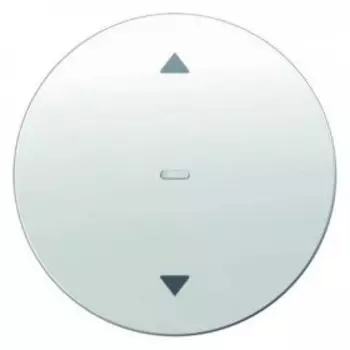 85241139 Жалюзийная кнопка, полярная белизна, с блеском R.1/R.3 Berker