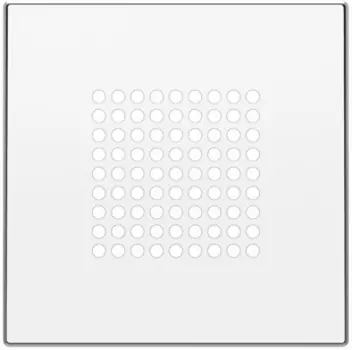 8529 BL Накладка для механизма звукового зуммера / громкоговорителя белый , ABB