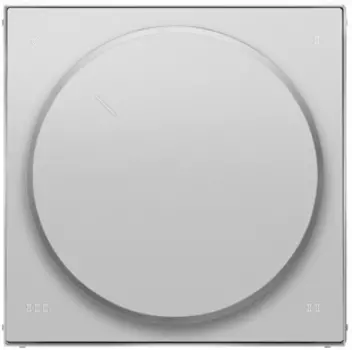 8554 PL Накладка с поворотной ручкой для переключателя серебряный, ABB