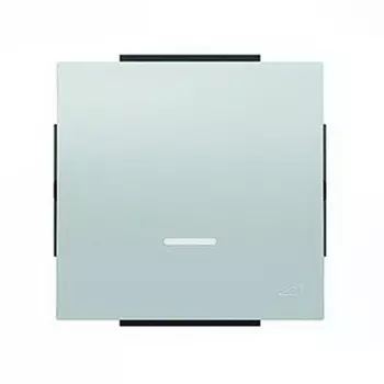 8560.1 PL Клавиша для механизма клавишного светорегулятора серебряный, ABB