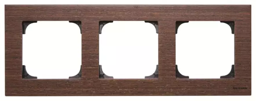 8573 WN Рамка Sky Венге 3-постовая ABB
