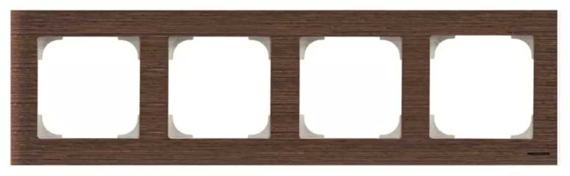 8574 WN Рамка Sky Венге 4-постовая ABB