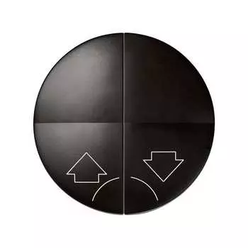 88029-32 Клавиша (2 шт) для выключателя двухклавишного кнопочного для управления жалюзи без блокировки, с пик