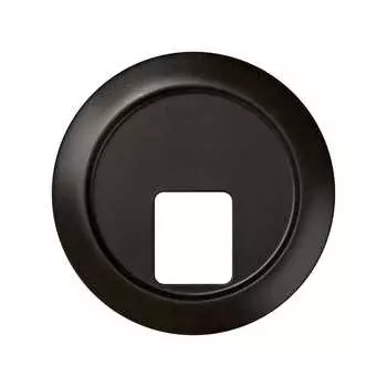 88062-32 Накладка на розетку телефонную, Simon 88, коричневый