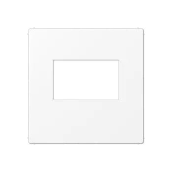 A1569USBWWM Белоснежный матовый Kрышка (креплением шурупами) Jung A серия