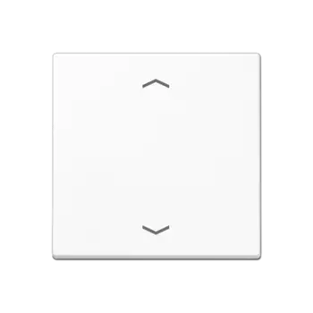 A1700PWW Центральная плата стандарт «стрелки» для LB вставки «жалюзи» белая Jung A серия