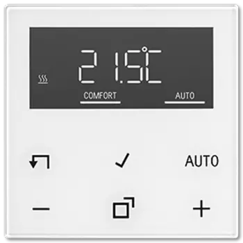 A1790DWW АS 500 Дисплей «стандарт» для контроллёра комнатной температуры белый AS серия