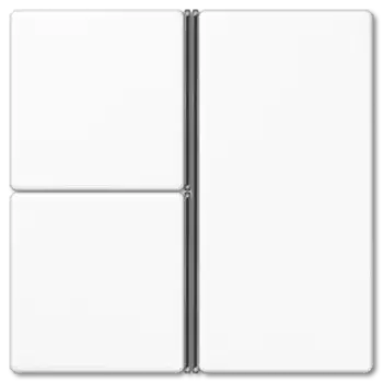 A403TSAWW А 500 Блок 3 клавиш, бел. Jung A серия