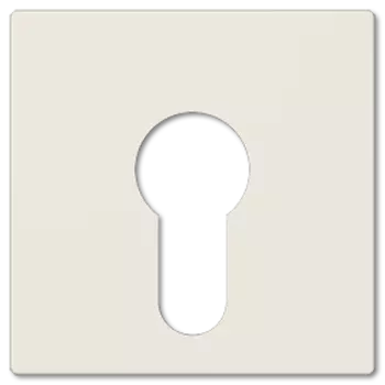 A525PL Накладка для выключателя с замком, бежевый Jung AS серия