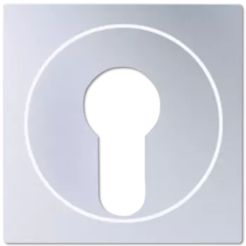 A528PLAL А 500 Крышка для выключателя с замком, кр.ал. Jung A серия