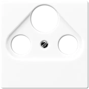 A561BFPLSATWW Крышка для SAT-роз., термопласт, бел. Jung A серия