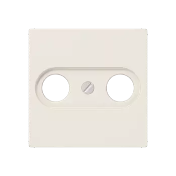 A561BFPLTV Крышка для TV-роз., термопласт, сл.кость Jung AS серия