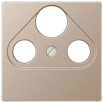 A561PLSATCH Накладка на SAT-TV-FM - механизмы, Champagner Jung A серия