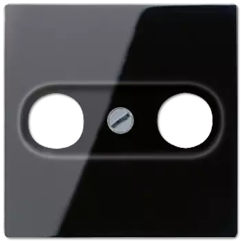 A561PLTVSW А 500 Черный Накладка TV-FM розетки Jung A серия