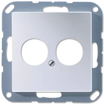 A562-2AL Крышка для 2-х гнезд, кр.ал. Jung A серия