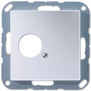 A562AL Крышка для 2-х гнезд, кр.ал. Jung A серия