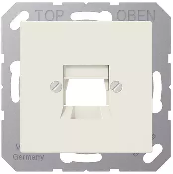 A569-15NWE Крышка для 1-го модульного разъема, сл.кость Jung AS серия