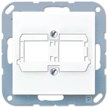A569-21ACSWW А 500 Белый Крышка для двойных модульных разъемов Reichle + De-Massari Jung A серия