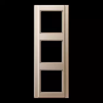 A583CH Рамка A 500 Шампань 3-постовая Jung