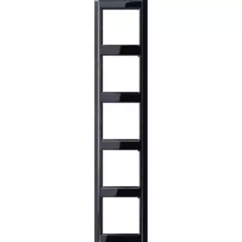 A585SW Рамка A 500 Черный 5-постовая Jung