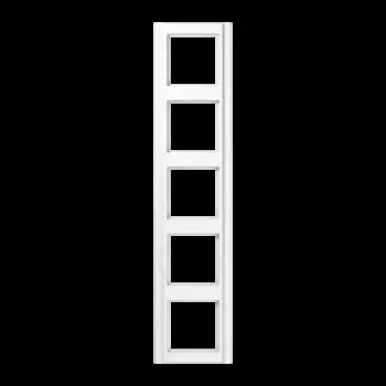 A585WW Рамка A 500 Белый 5-постовая Jung