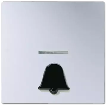 A590K1KOAL 1-ая клавиша с окошком, символ "звонок", кр.ал. Jung A серия