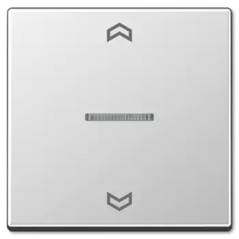 A590KO5PAL 1 клавиша для жалюзи с окошком, кр алюм. Jung A серия