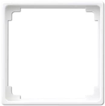 A590ZWW А 500 Белый Рамка промежуточная для монтажа изделий с крышкой 50х50 Jung A серия