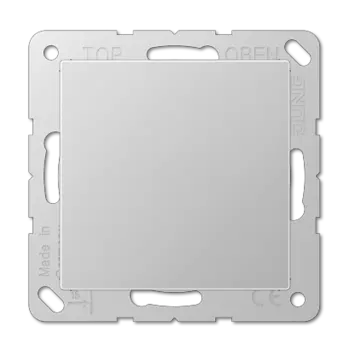 A594-0AL А 500 Алюминий Заглушка с суппортом Jung A серия