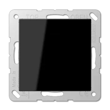 A594-0SW А 500 Черный Заглушка с суппортом Jung A серия