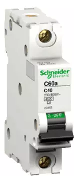 A9F95110 Автоматический выключатель ic60l 1п 10A K , Schneider Electric