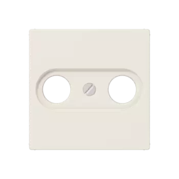 ABA561PLTV АS 500 Бежевый антибактериальный Накладка TV-FM розетки Jung AS серия