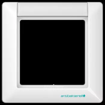 ABAS581NAWW Рамка Антибактериальная версия AS 500 Белый 1-постовая Jung