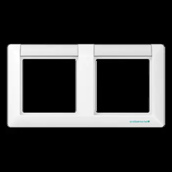 ABAS5820NAWW Рамка AS 500 Белый 2-постовая Jung