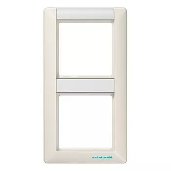 ABAS582NA Рамка AS 500 Бежевый 2-постовая Jung