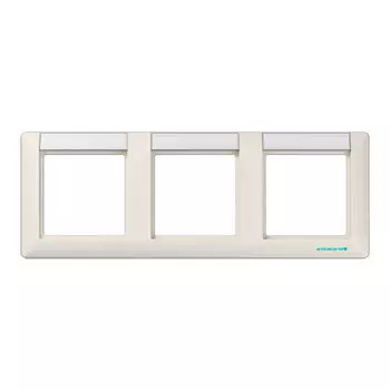 ABAS5830NA Рамка AS 500 Бежевый 3-постовая Jung