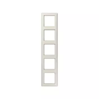 ABAS585 Рамка Антибактериальная версия AS 500 Бежевый 5-постовая Jung