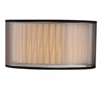 Абажур Newport 1601/T двойной коричневый