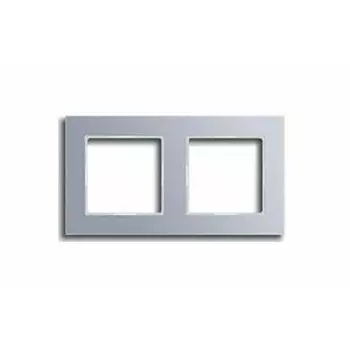 AC582AL Рамка A Creation Алюминий 2-постовая Jung