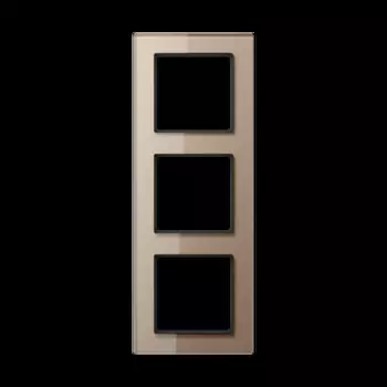 AC583GLCH Рамка A Creation Шампань 3-постовая Jung