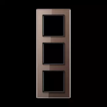 AC583GLMO Рамка A Creation Мокко 3-постовая Jung