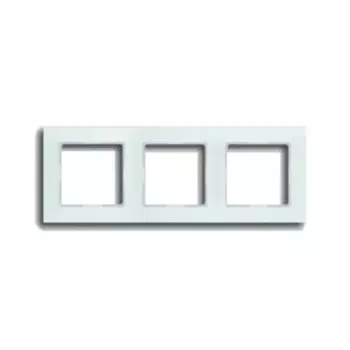 AC583GLWMT Рамка A Creation Матовое стекло 3-постовая Jung