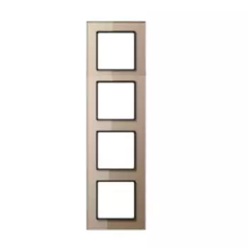 AC584GLCH Рамка A Creation Шампань 4-постовая Jung