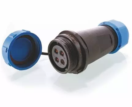 Адаптер Weipu 4-полюсный с внутренней резьбой Deko-Light 132611