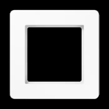 AF581BFWW Рамка A flow Белый 1-постовая Jung