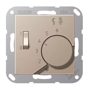 AFTR231PLCH Jung A накладка регулятора тёплого пола Шампань