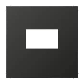 AL1969USBAN Kрышка (креплением шурупами) для USB зарядного устройства Антрацит Jung LS серия