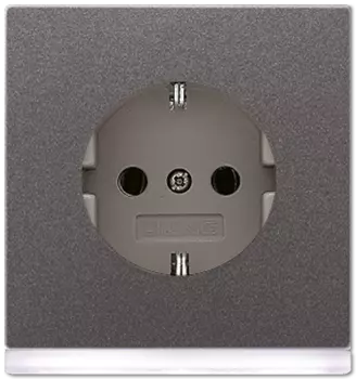 AL2520-OANLEDW SCHUKO-розетка с подсветкой LED Jung LS серия