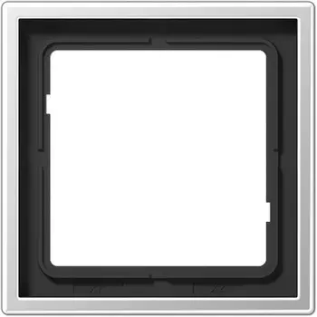 AL2981 Рамка LS 990 Алюминий 1-постовая Jung