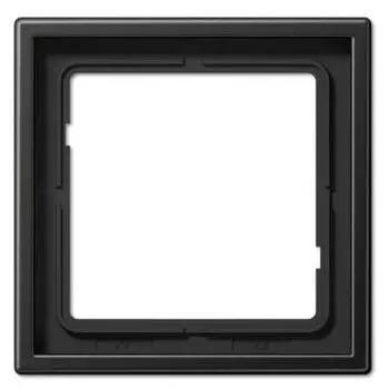 AL2981AN Рамка LS 990 Лакированный алюминий 1-постовая Jung